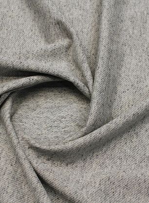 Футер хлопок (о) светло-серый меланж - в интернет-магазине тканей Тессутидея арт. 12-1185