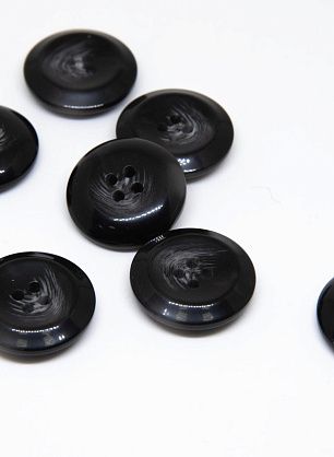 Пуговица пластик 4 прокола d-22мм серая - в интернет-магазине тканей Тессутидея арт. F-4702