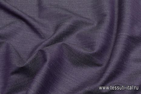 Костюмная стрейч под джинсу (о) сиренево-серая - итальянские ткани Тессутидея арт. 05-4391