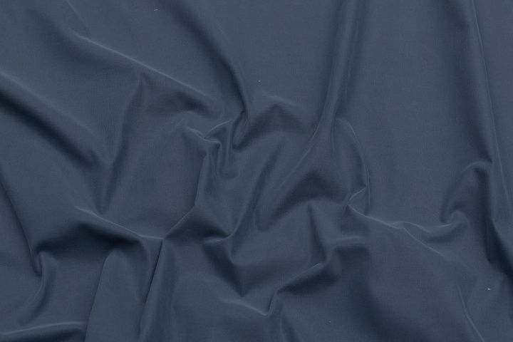 Ткань для тренча с водоотталкивающим покрытием (о) сине-серая - итальянские ткани Тессутидея арт. 03-6799