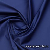 Хлопок стрейч (о) синий  - итальянские ткани Тессутидея арт. 01-7476