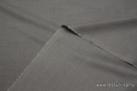 Костюмная стрейч (о) серая - итальянские ткани Тессутидея арт. 05-4663