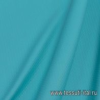 Хлопок жаккард (о) бирюзовый - итальянские ткани Тессутидея арт. 01-6883