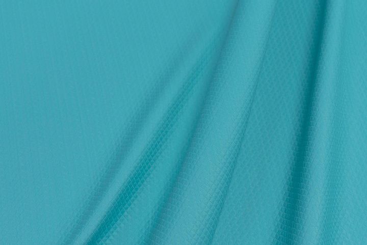 Хлопок жаккард (о) бирюзовый - итальянские ткани Тессутидея арт. 01-6883