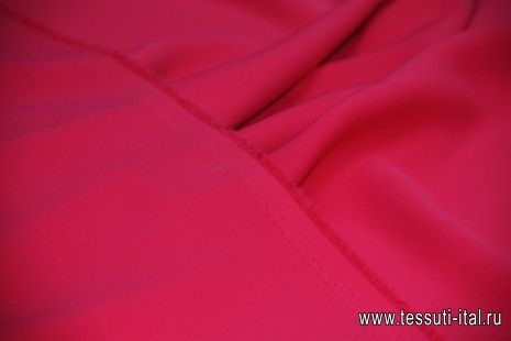 Плательная cadi (о) красно-розовая ш-145см - итальянские ткани Тессутидея арт. 03-3622