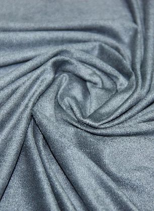 Трикотаж под замшу (о) серый ш-150см - в интернет-магазине тканей Тессутидея арт. 13-1021