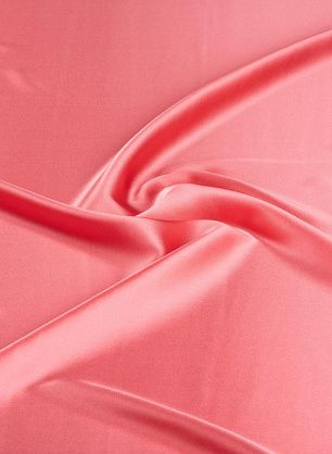 Шелк атлас стрейч (о) розовый - в интернет-магазине тканей Тессутидея арт. 10-2685