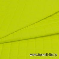 Плащевая стежка (о) ярко-желтая - итальянские ткани Тессутидея арт. 11-0423