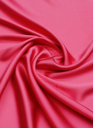 Шелк атлас дабл (о) ярко-розовый - в интернет-магазине тканей Тессутидея арт. 10-3563