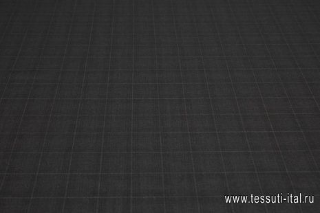 Костюмная (н) темно-серая клетка - итальянские ткани Тессутидея арт. 05-3736