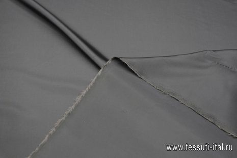 Подкладочная вискоза (о) темно-серая - итальянские ткани Тессутидея арт. 08-1386