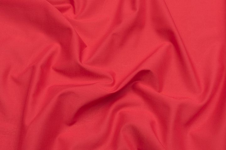 Батист (о) красный - итальянские ткани Тессутидея арт. 01-6969