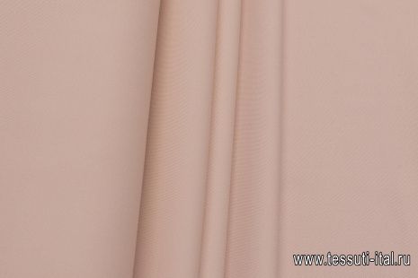 Костюмная стрейч (о) светло-бежево-розовая - итальянские ткани Тессутидея арт. 05-4387
