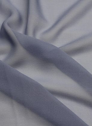 Шифон (о) серо-голубой - в интернет-магазине тканей Тессутидея арт. 10-4537