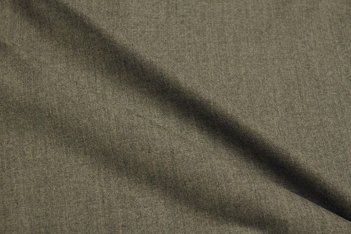 Костюмная шерсть (о) серо-бежевая меланж - итальянские ткани Тессутидея арт. 05-5007