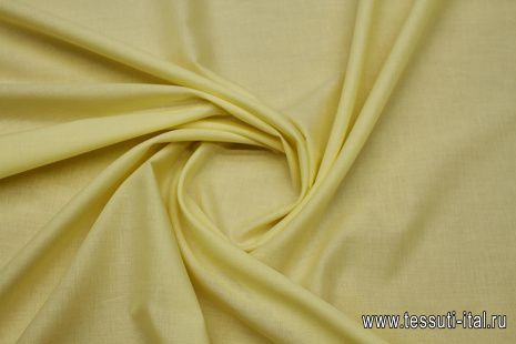 Батист (о) светло-желтый - итальянские ткани Тессутидея арт. 01-7563