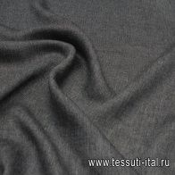Лен с вискозой под джинсу (о) синий - итальянские ткани Тессутидея арт. 16-0875