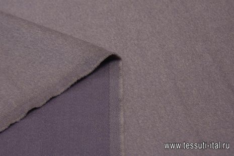 Пальтовая (о) фиолетово-бежевая - итальянские ткани Тессутидея арт. 09-1877