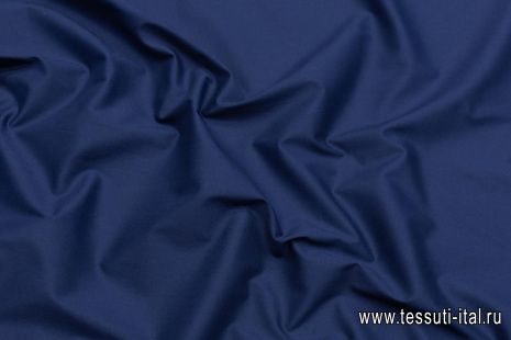 Сорочечная стрейч (о) темно-сине-фиолетовая - итальянские ткани Тессутидея арт. 01-6981