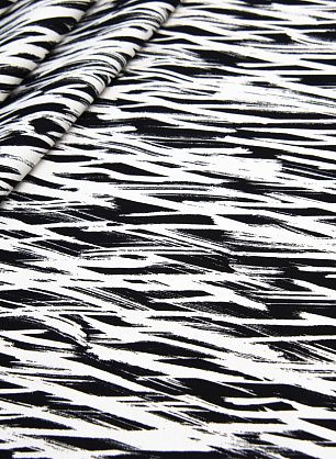 Хлопок репс (н) черно-белая абстракция - в интернет-магазине тканей Тессутидея арт. 01-5699