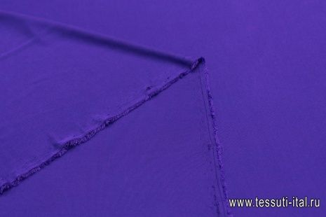 Трикотаж вискоза (о) темно-сиреневый - итальянские ткани Тессутидея арт. 14-1631