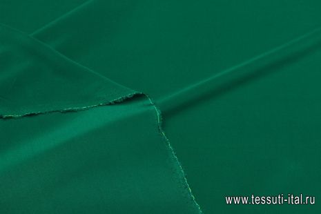 Крепдешин (о) ярко-зеленый - итальянские ткани Тессутидея арт. 10-3678