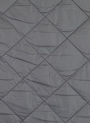 Плащевая стежка дабл с водоотталкивающим покрытием 480 г/м (о) серая/мокко - в интернет-магазине тканей Тессутидея арт. 11-0529