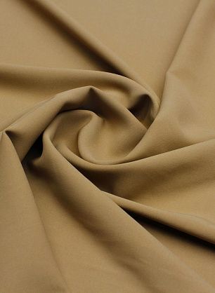Плательная кади вискоза стрейч (о) светло-коричневая - в интернет-магазине тканей Тессутидея арт. 04-1650