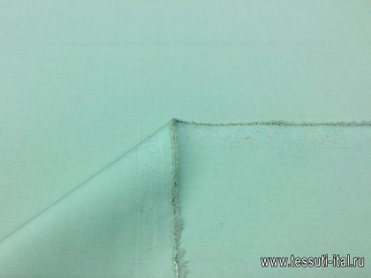 Сорочечная стрейч (о) светлая мята - итальянские ткани Тессутидея арт. 01-4462