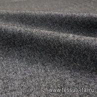 Пальтовая под джинсу (н) черно-белая - итальянские ткани Тессутидея арт. 05-1713