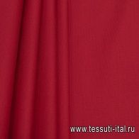 Костюмная (о) темно-красная - итальянские ткани Тессутидея арт. 05-4194