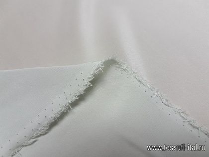 Крепдешин (о) светло-мятный - итальянские ткани Тессутидея арт. 02-6373