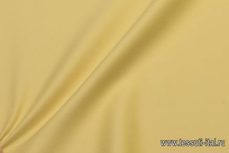 Пальтовая двухслойная (600 г/м) (о) желтая - итальянские ткани Тессутидея арт. 09-1986
