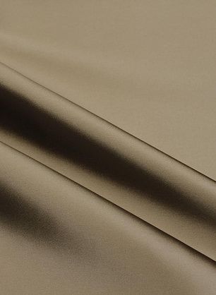 Плательный атлас стрейч (о) светло-коричневый - в интернет-магазине тканей Тессутидея арт. 03-7403