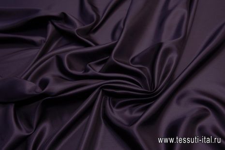Подкладочная твил (н) фиолетовая - итальянские ткани Тессутидея арт. 08-1011