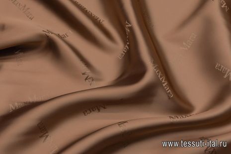 Подкладочная (о) коричневая - итальянские ткани Тессутидея арт. 08-1305