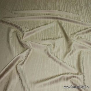 Плательная стрейч (о) бежевая Versace - итальянские ткани Тессутидея арт. 17-0706