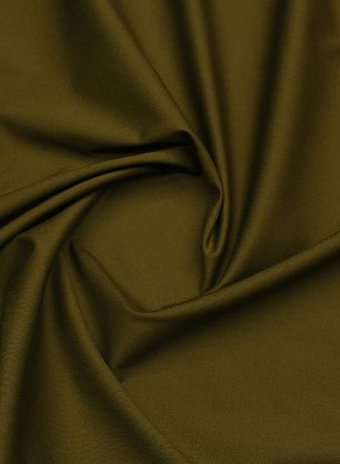 Хлопок стрейч костюмный 290 г/м (о) темное хаки - в интернет-магазине тканей Тессутидея арт. 01-7758