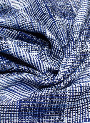 Шанель (н) сине-белая - в интернет-магазине тканей Тессутидея арт. 01-5160
