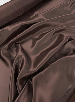 Подкладочная вискоза (о) коричневая - в интернет-магазине тканей Тессутидея арт. 08-1725