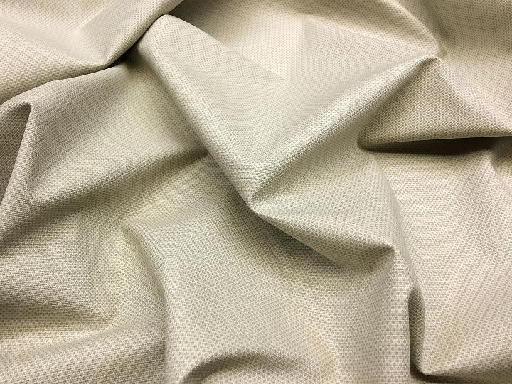 Плательная стрейч (н) серо-бежевый мелкий орнамент - итальянские ткани Тессутидея арт. 01-4458