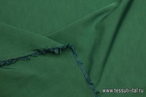 Лен+вискоза (о) зеленый - итальянские ткани Тессутидея арт. 16-0954