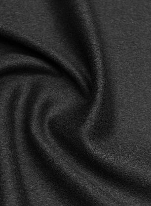 Пальтовая сукно двухслойная (о) темно-серая/черная - в интернет-магазине тканей Тессутидея арт. 09-2076