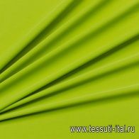 Крепдешин (о) светло-салатовый - итальянские ткани Тессутидея арт. 03-5768
