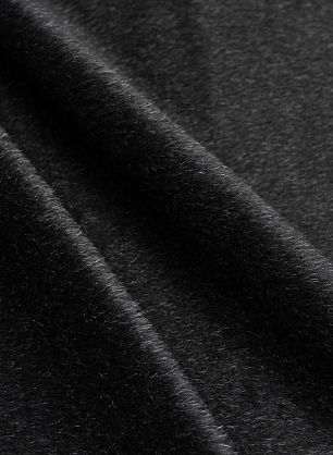 Пальтовая альпака+шерсть (о) темно-серая - в интернет-магазине тканей Тессутидея арт. 09-2165