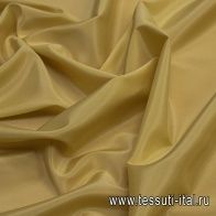 Подкладочная стрейч (о) серо-желтая - итальянские ткани Тессутидея арт. 07-1247