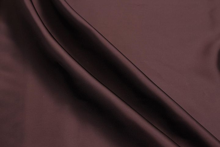 Подкладочная вискоза (о) баклажановая - итальянские ткани Тессутидея арт. 08-1620