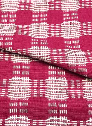 Костюмная шанель (н) малиново-белая - в интернет-магазине тканей Тессутидея арт. 03-4476