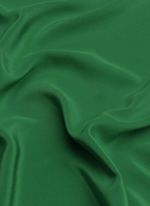 Крепдешин (о) зеленый - в интернет-магазине тканей Тессутидея арт. 10-3181