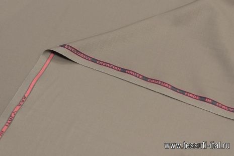 Костюмная стрейч (о) хаки - итальянские ткани Тессутидея арт. 05-4181